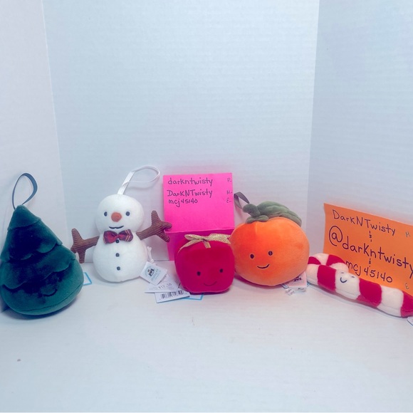 BNWT Jellycat I am Festive Folly Present Plush/Ornament - Picture 9 of 9